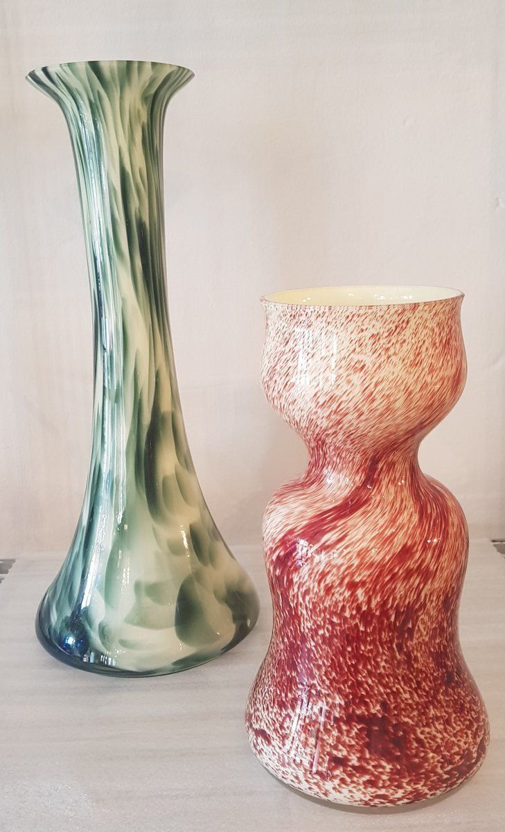 Opaline Marble Vases By Erich Jachmann For Wmf, 1930s, Set Of 2 photo furniture