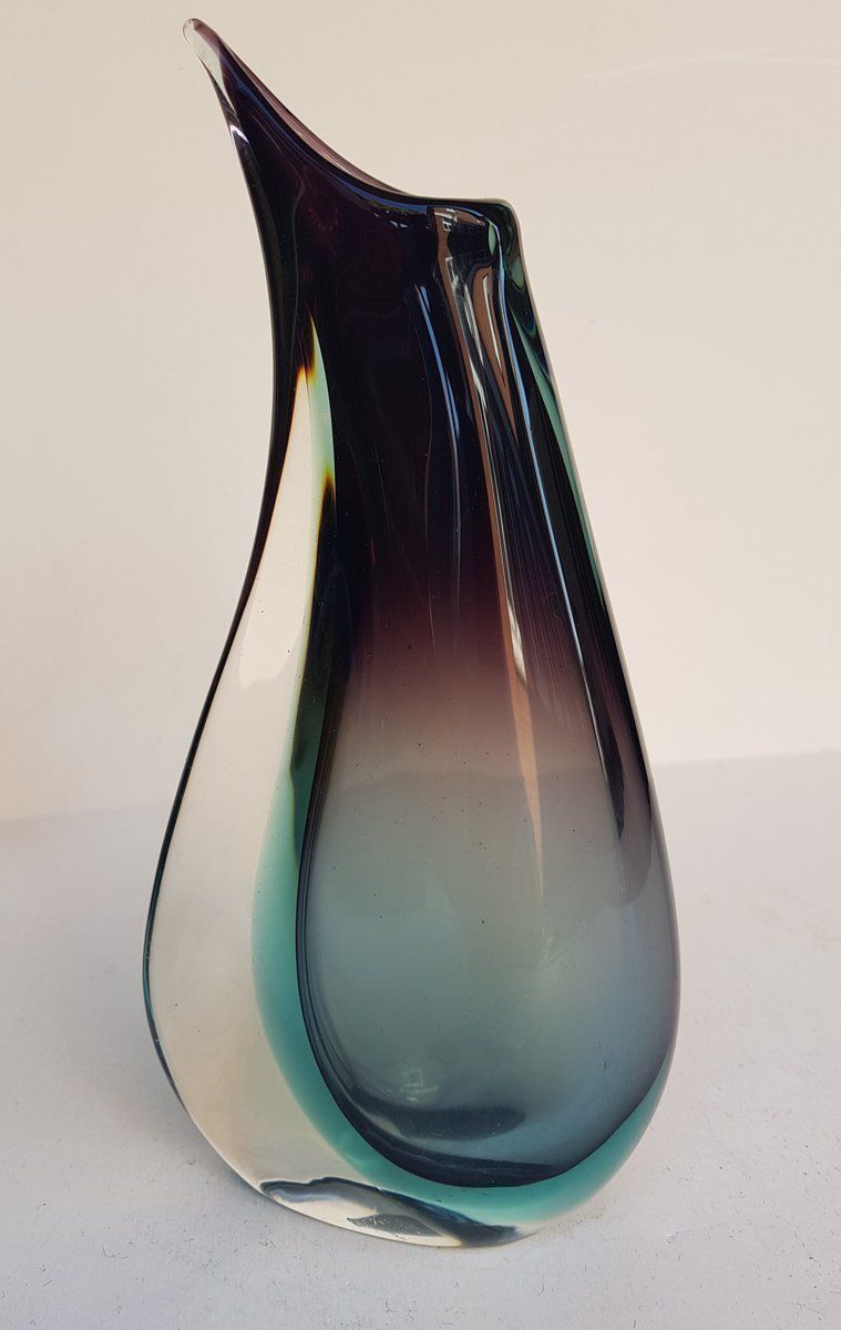 Sommerso Vase, 1950s