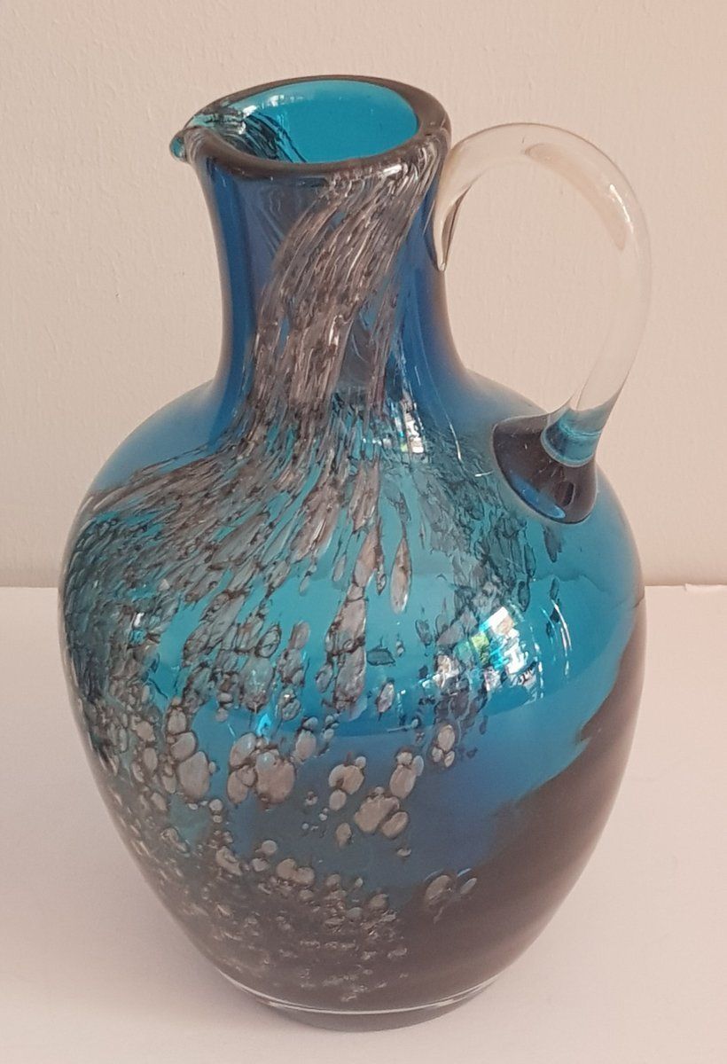 Florida Glass Vases By Löffelhardt For Zwiesel, 1970s, Set Of 2 photo furniture