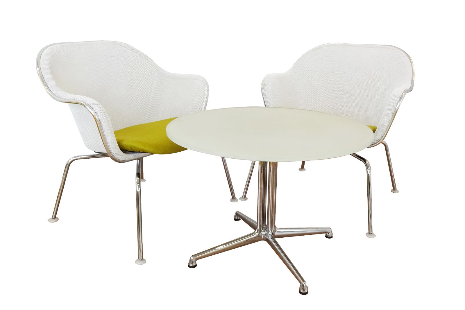 Pair Of B & B Italia Iuta Side Chairs By Antonio Citterio photo buy