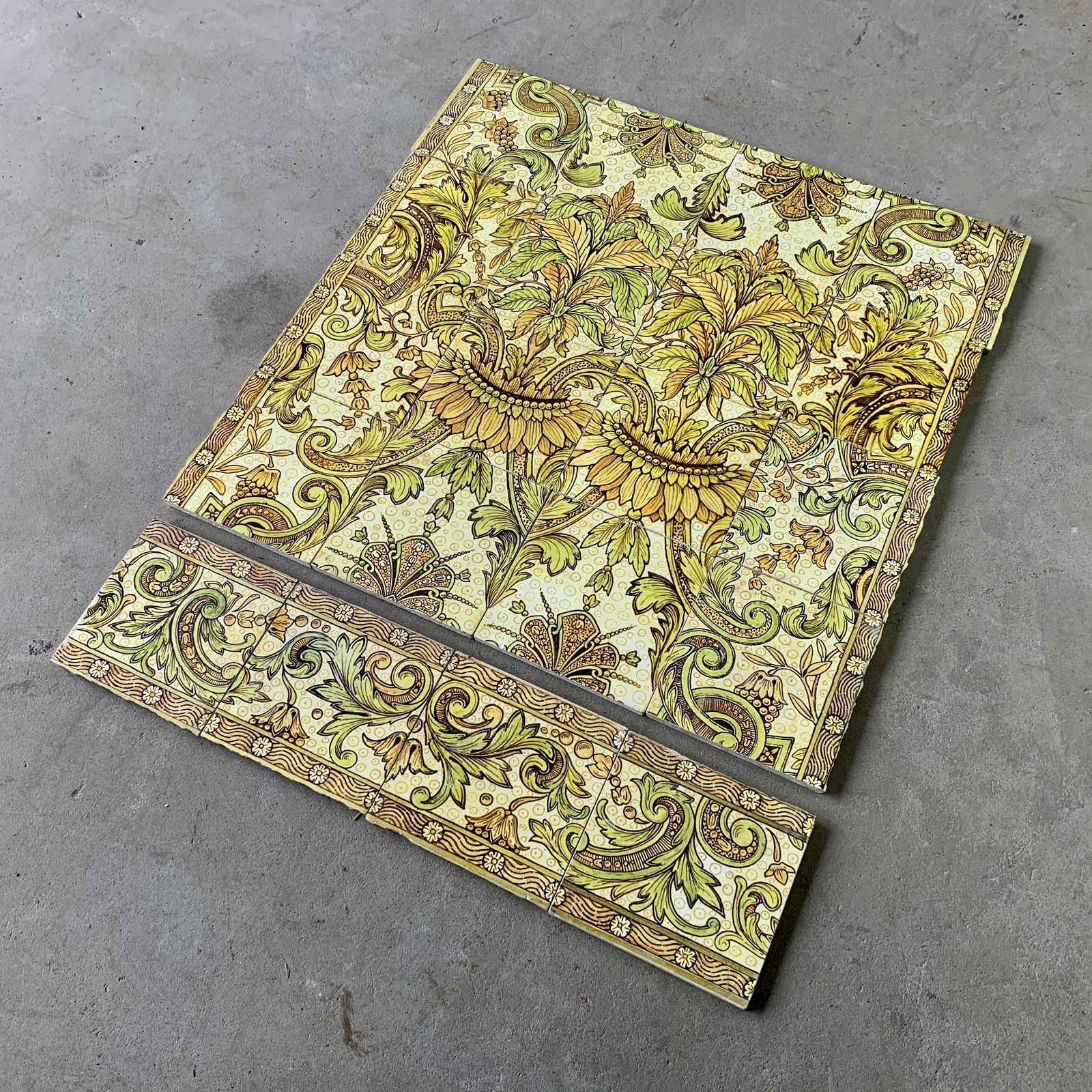 Set Of 20 Antique Minton Hollins & Co Tiles photo for sale
