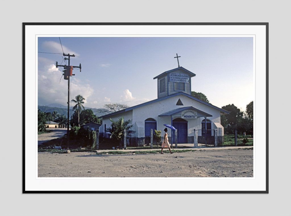 'Isletas Church' Alain Le Garsmeur Oversize Limited Edition Archival Pigment Print Framed In White photo furniture