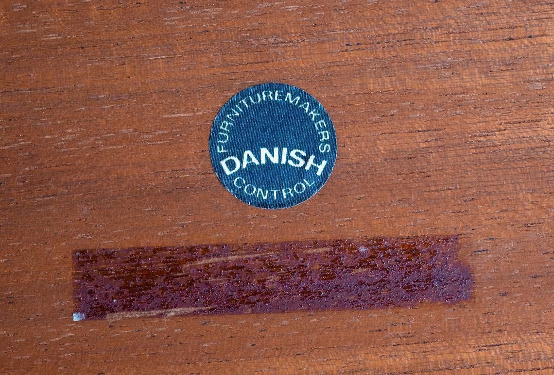 photo furniture Severin Hansen Salontafel/Bijzettafel In Palissander, Ca. Jaren 1950, Denemarken
