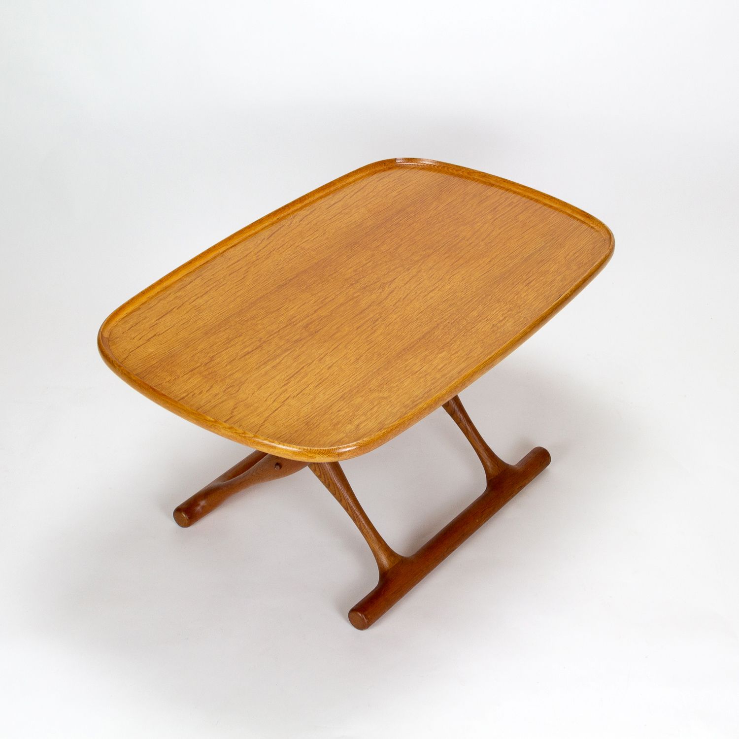 Folding Table By Poul Hundevad For Domus Danica, Denmark 1950s photo vinterior