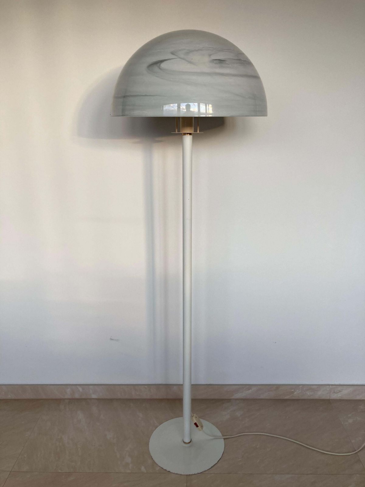 Big Midcentury Design Floor Lamp "Mushroom", 1970s photo 738.0