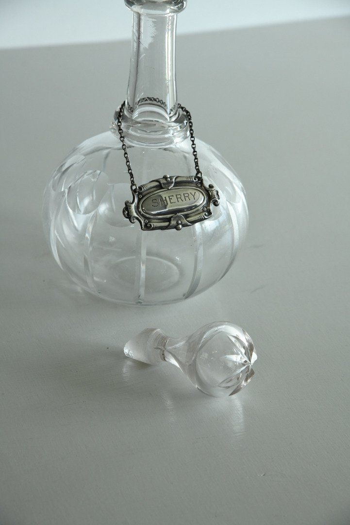 Antique Glass Decanter photo buy