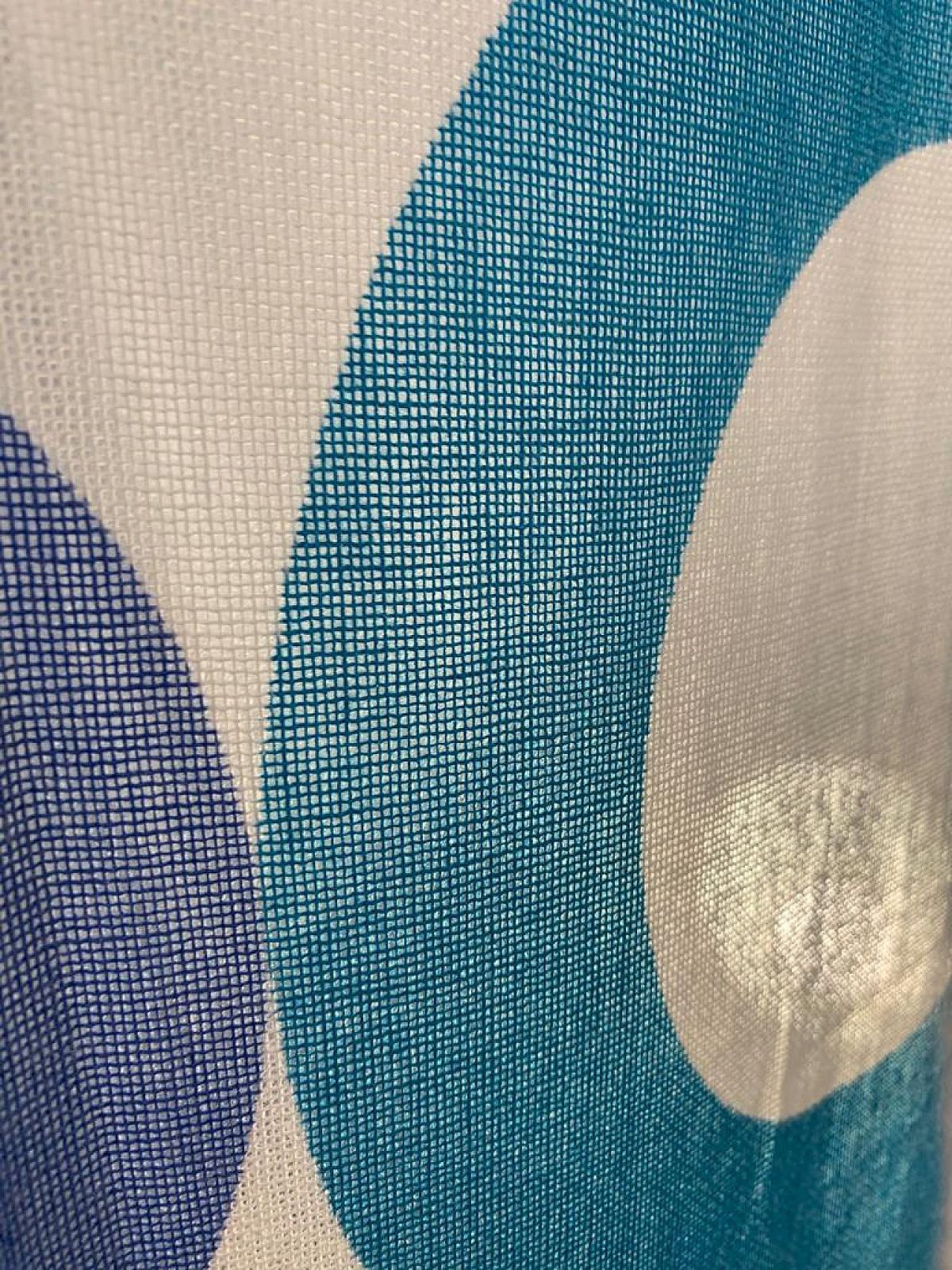 Curtain Amore With Graphics Of Pino Tovaglia photo vintage