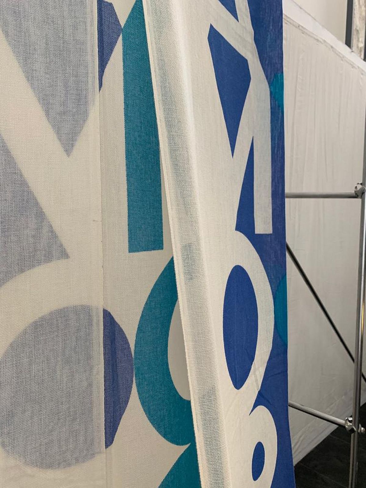 photo for sale Curtain Amore With Graphics Of Pino Tovaglia