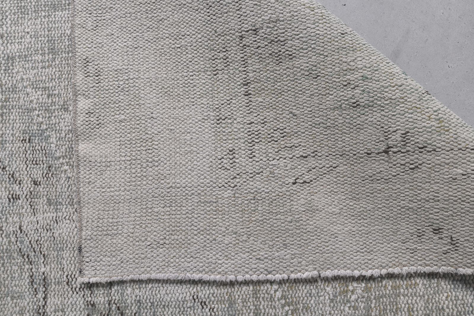 photo for sale 87x287 Cm Turkish Runner, Faded Brown Beige Teal, Turkish Vintage Rug, Oushak Rug, Floral Rug, Runner Rug, Wool Rug, Rug Runner, Distressed 2.9x9.4 Ft