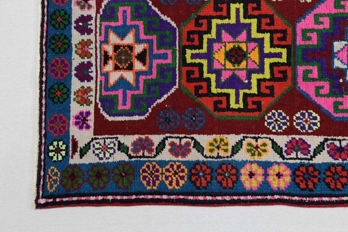 2.5x11 Ft, Narrow, Turkish Runner Rug, Vintage Rug, Runner Rug, Etsy Rug, Handmade Rug, Turkish Rug, Interiror Rug, Hallway Rug, Oushak Rug photo for sale