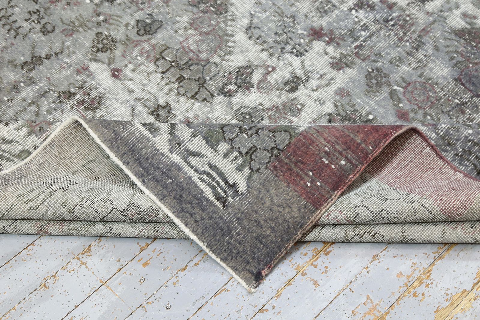 photo furniture Handmade Turkish Rug, Gray Anatolian Rug, Oushak Rug, Grey Area Rug, Carved Wool Rug, Natural