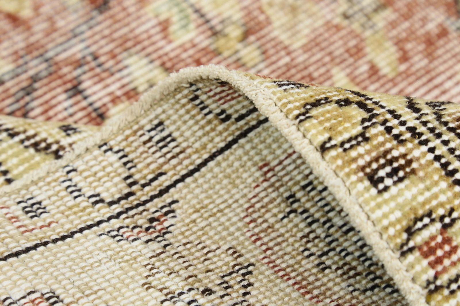 photo for sale Turkish Rug, Area Oushak Vintage Rug, Turkey Rug, Beige Faded Orange, Turkish Carpet, Traditional Rug, Living Room Rug, Oriental