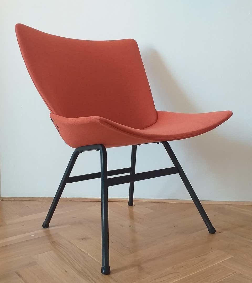 photo furniture Set Of Three Chairs Lupina Designed By Niko Kralj, 1970s.