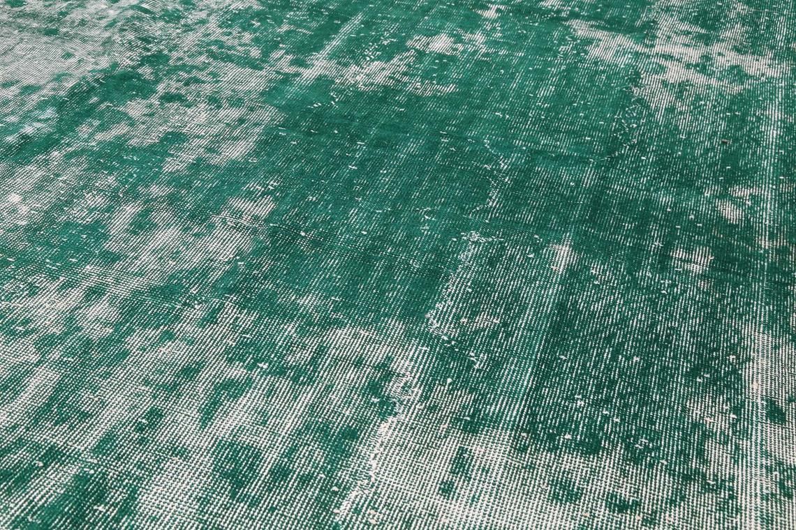 photo furniture 6.2x8.1, Turkish Vintage Oushak Rug, Green Area Rug, Handmade, Wool Rug, Living Room Rug Decor, Distressed Rug, Grass, Turkey Rug Faded