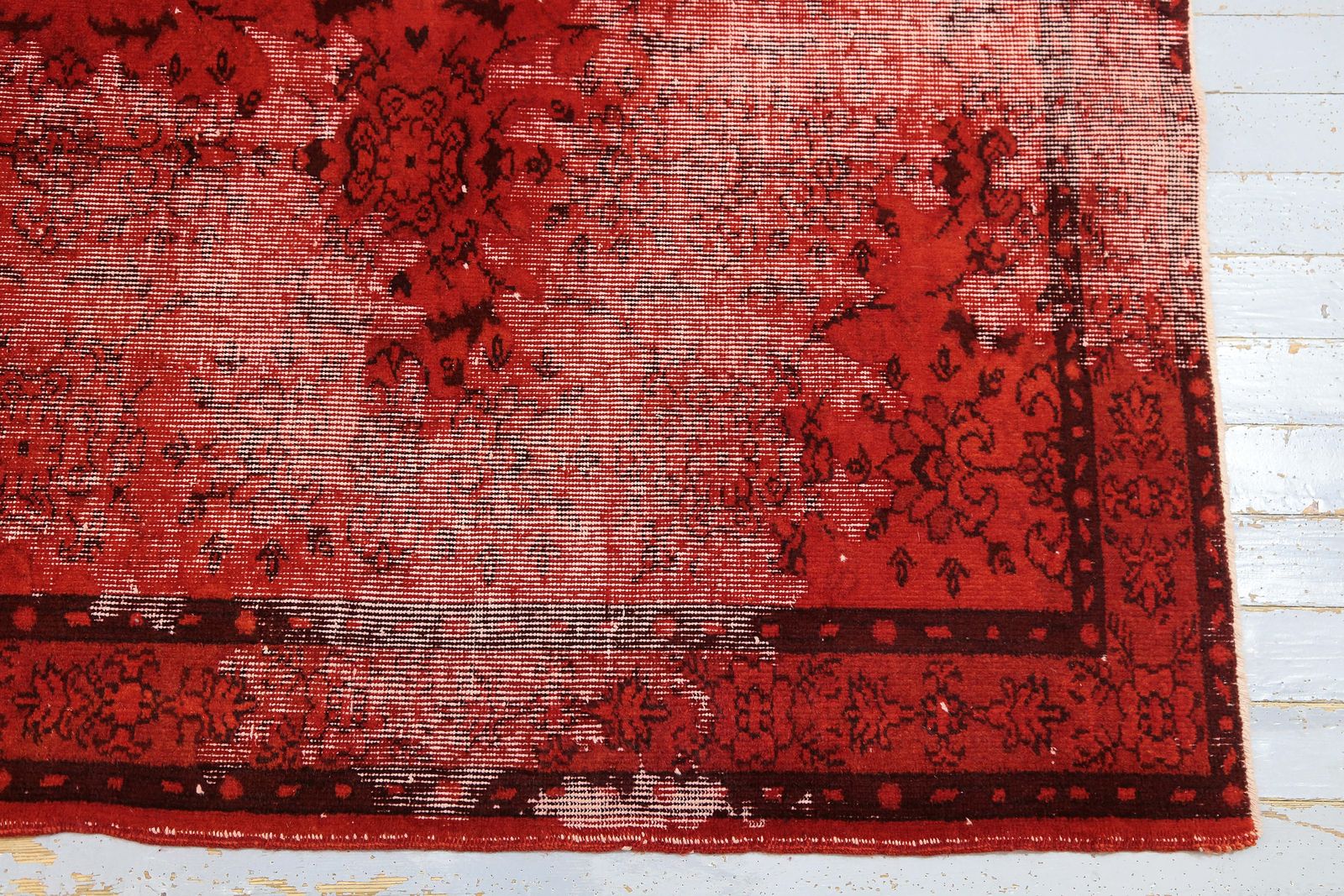Turkish Rug, Red, Area Rug, Living Room Rug, Bohemian Oushak Rug, Boho Decor, Bedroom Decor, Carved, Boho Chic, Farmhouse Luxury photo vinterior