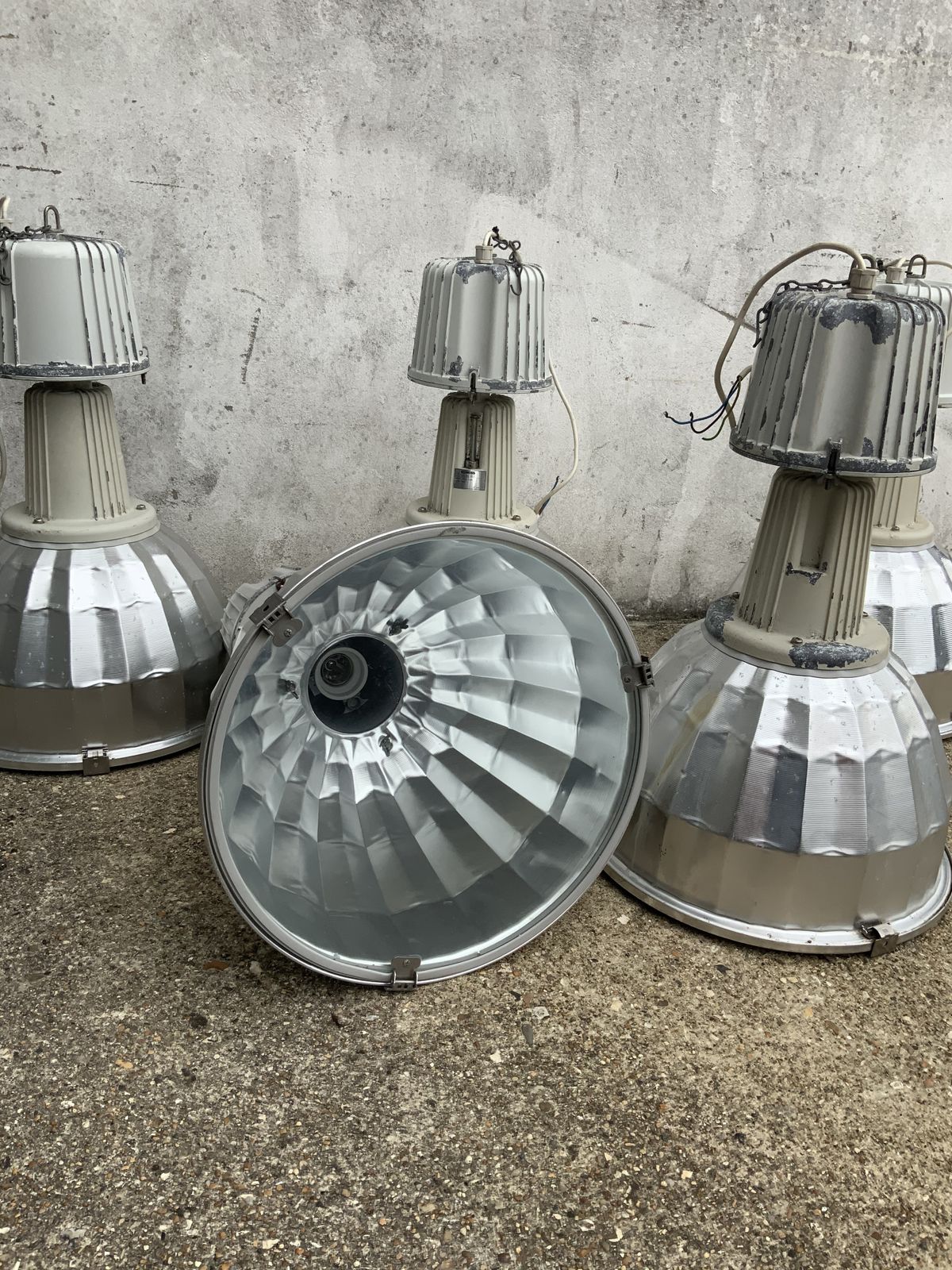5 Large Industrial Lights photo furniture