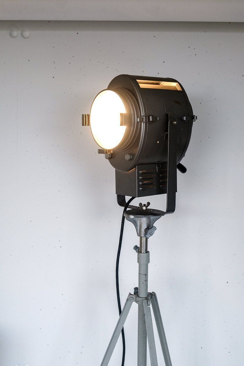 Mid Century Theater Floor Lamp From Ae Cremer, Paris photo Lighting