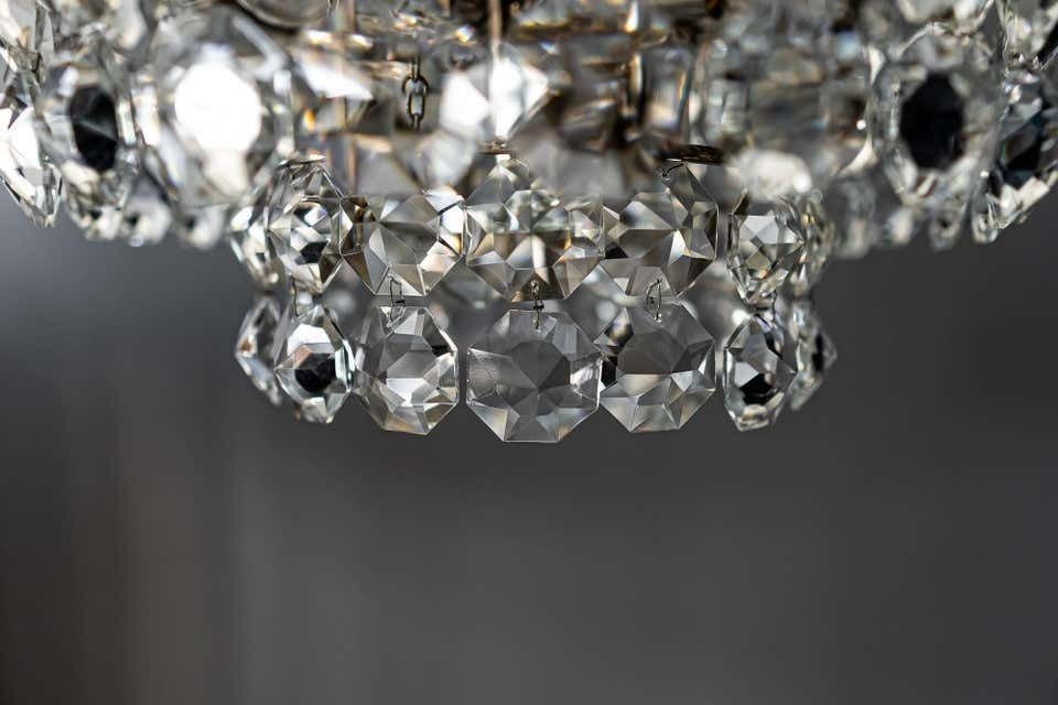 Beautiful Crystal Chandelier By Bakalowits & Sons, Vienna, 1960s photo 2041.0