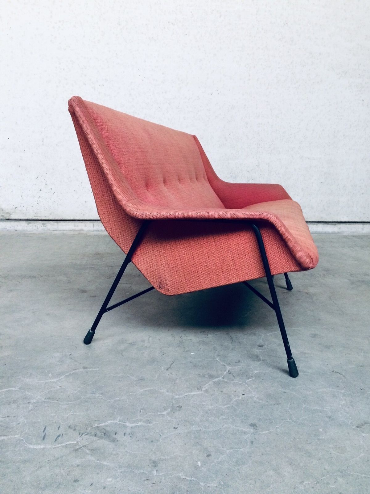 photo buy Original S12 Model 3 Seat Sofa By Alfred Hendrickx For Belform, Belgium 1958