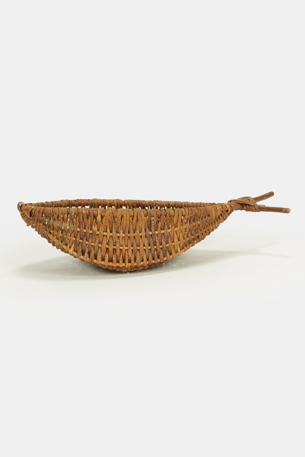 Basket In The Shape Of A Fish, France, 50s photo vinterior