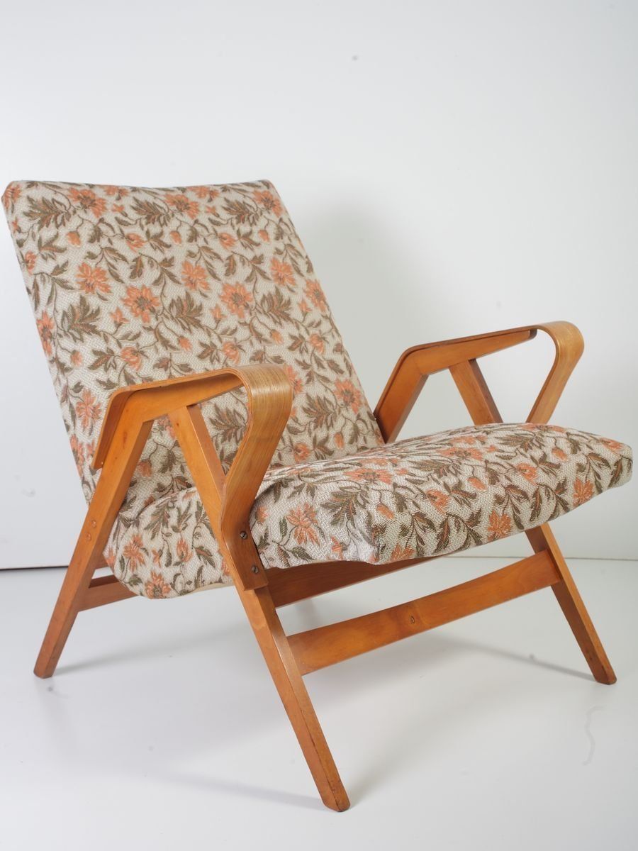 Mid Century Lounge Chairs By František Jirák For Tatra, 1960s, Set Of 2