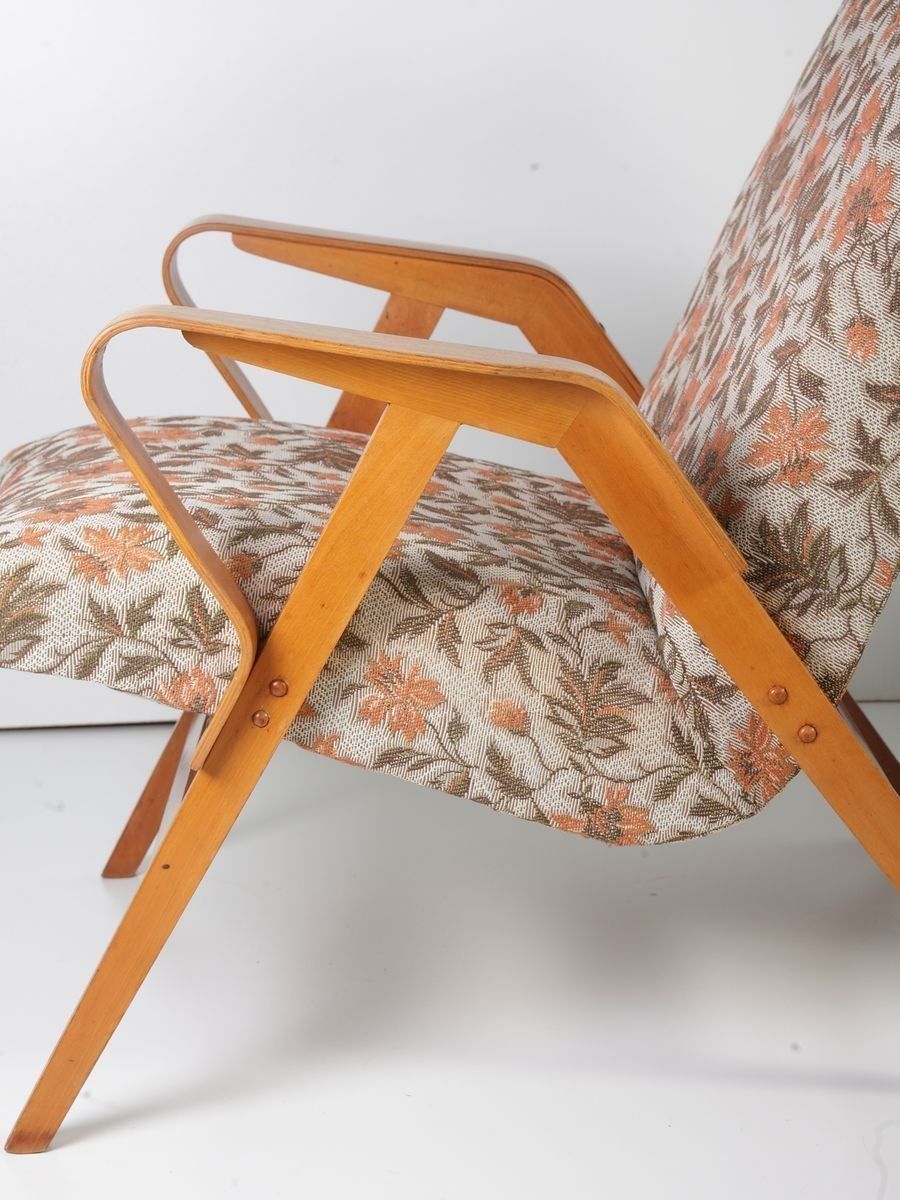 Mid Century Lounge Chairs By František Jirák For Tatra, 1960s, Set Of 2 photo vintage