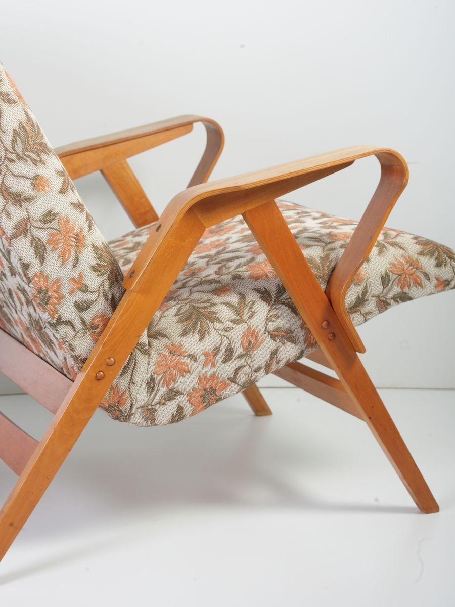 photo furniture Mid Century Lounge Chairs By František Jirák For Tatra, 1960s, Set Of 2