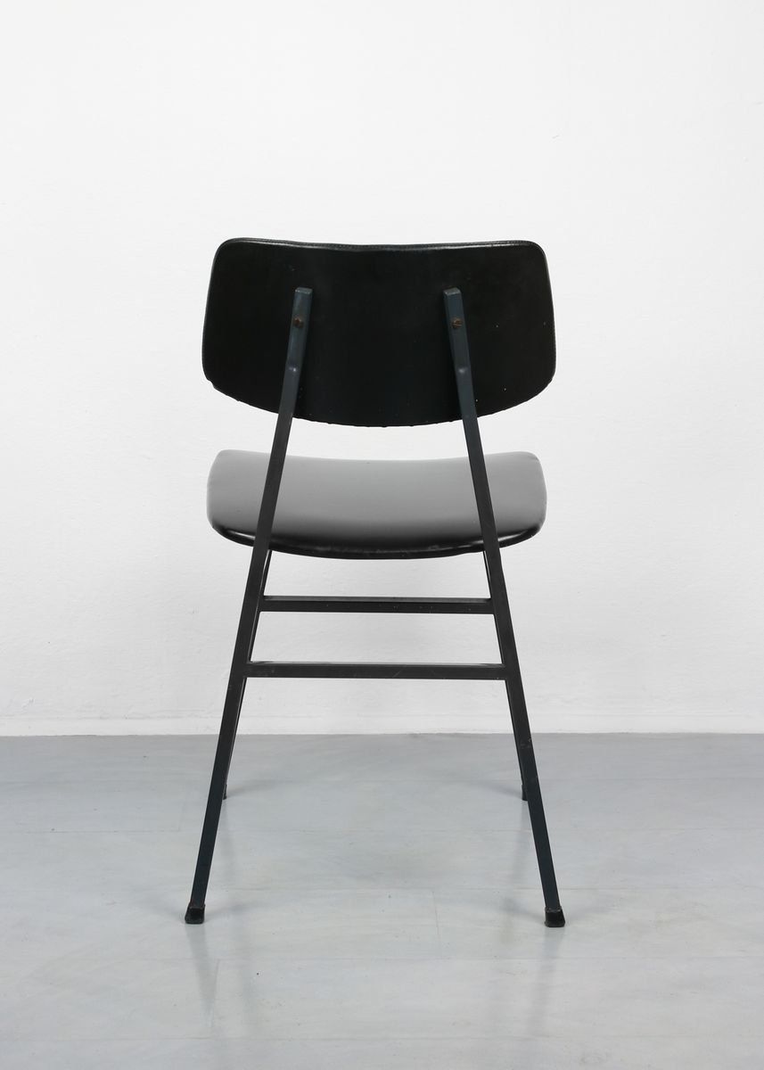 Mid Century Minimalist Dining Chairs By Niko Kralj, Set Of 2 photo vintage
