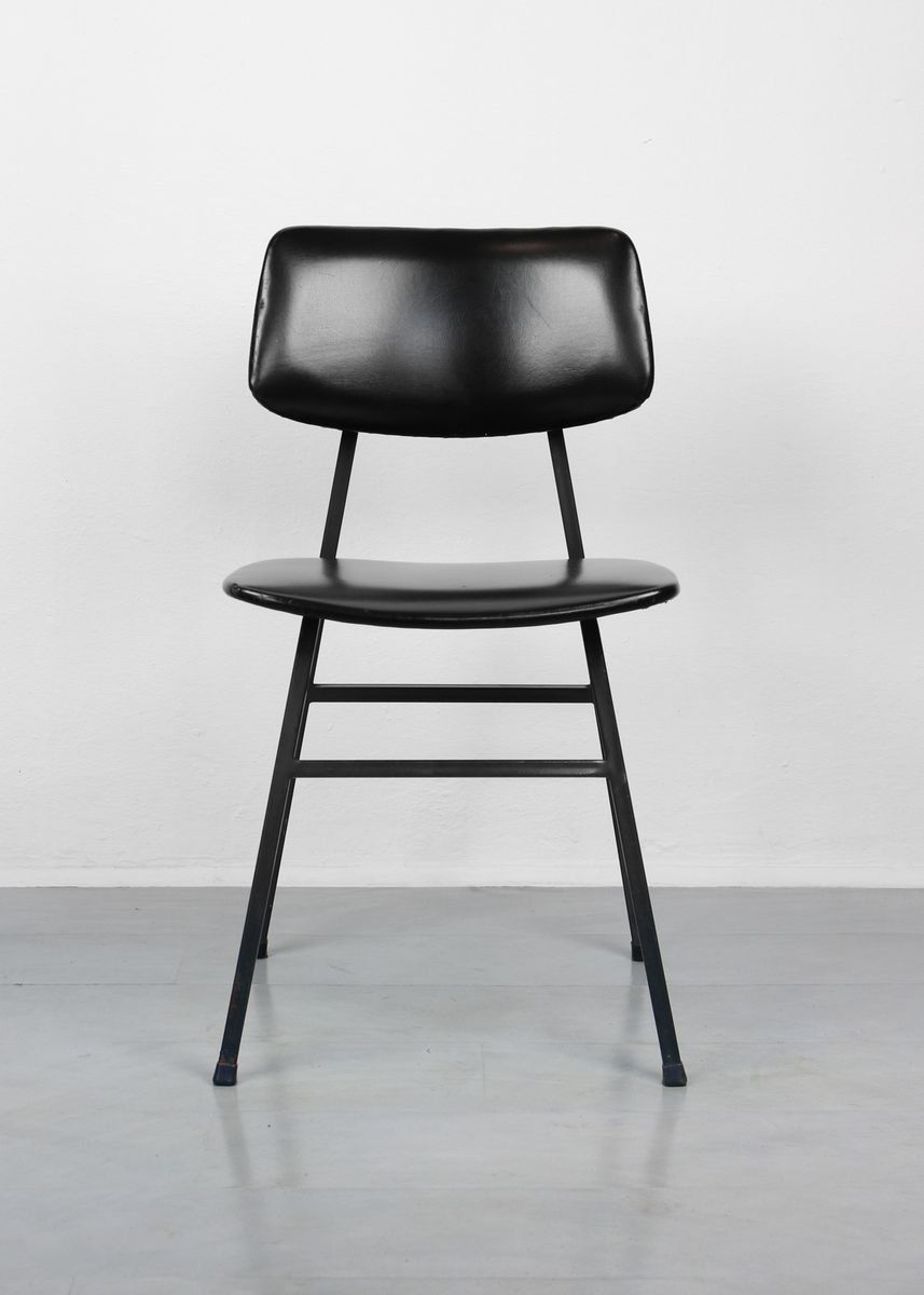 Mid Century Minimalist Dining Chairs By Niko Kralj, Set Of 4 photo vintage