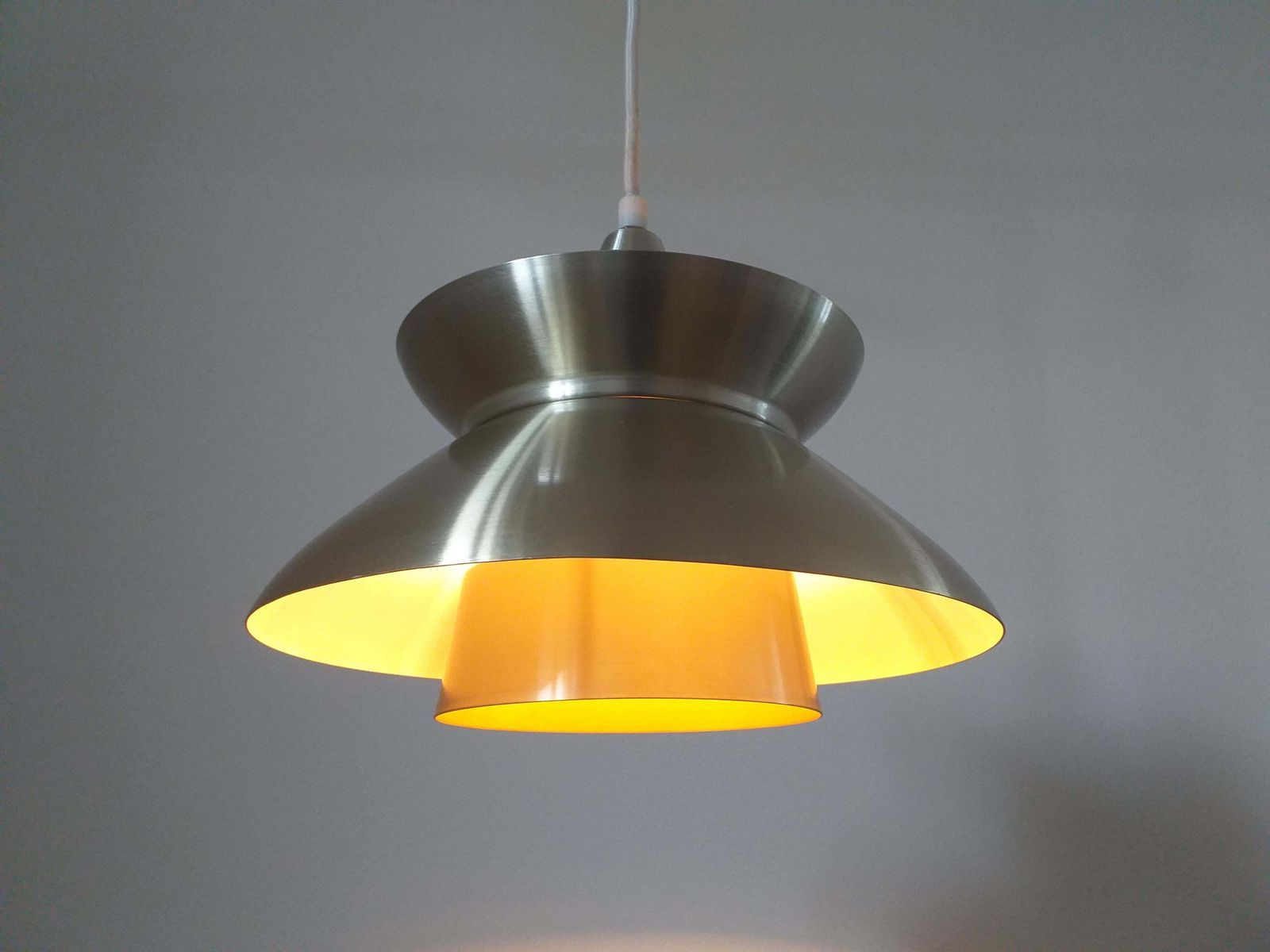 414.0 Mid Century Pendant Granhaga, Denmark, 1960s. photo