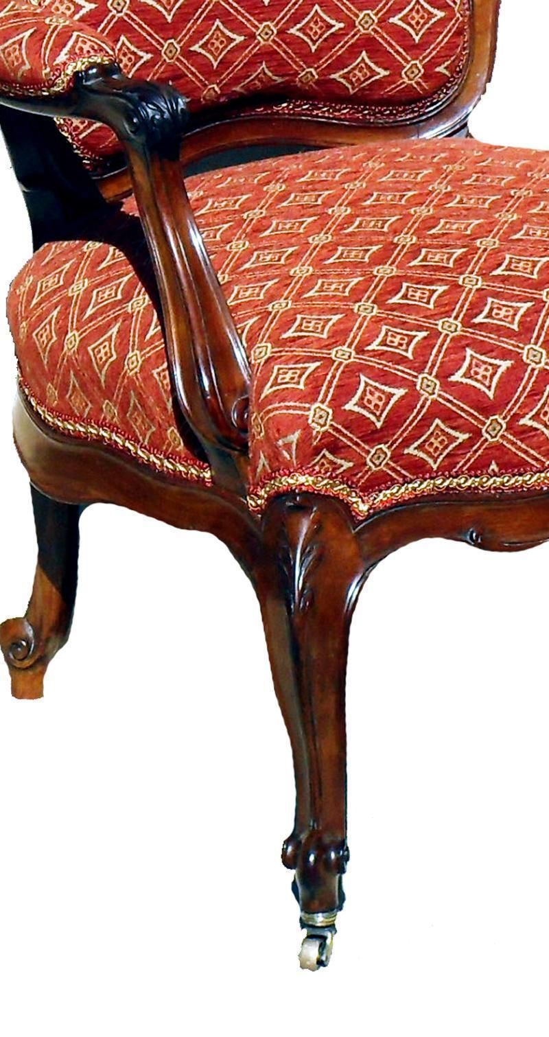 English 19th Century Hepplewhite Style Armchair (France, Circa 1860) photo 2950.0