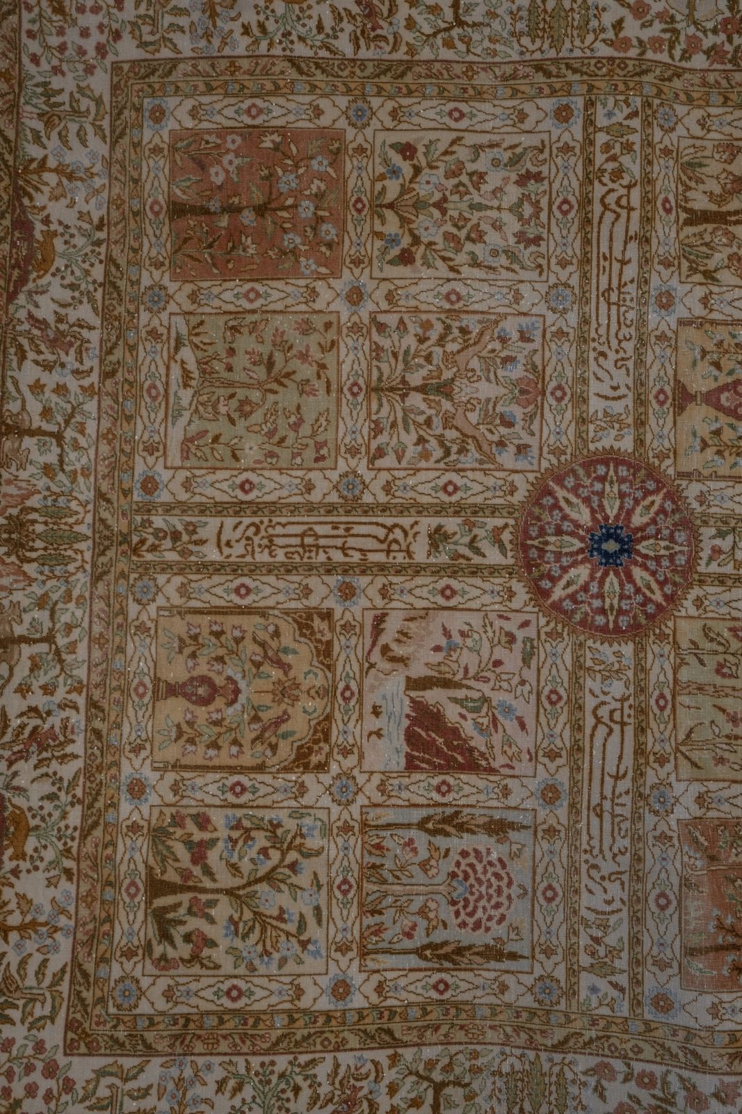 Antique Handmade Samarkand Rug 196 X 294 photo furniture