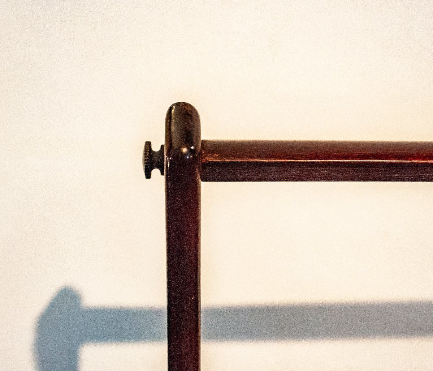 Magazine Rack With Wooden Frame & Glass By Ico Parisi, 1960s photo 477.36