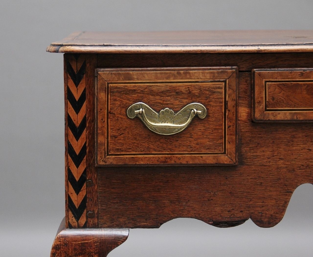 photo for sale A Decorative 18th Century Oak Lowboy