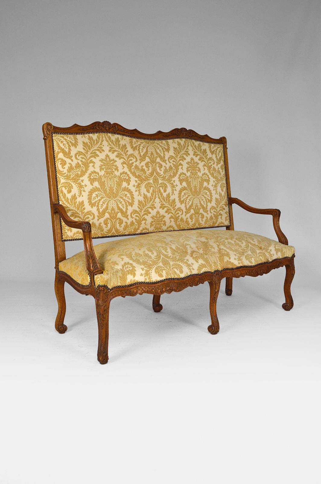 French Louis XV Style Sofa photo vintage