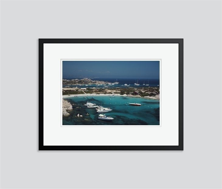 Slim Aarons 'Cavallo' 1984 C Type Print Framed In Black