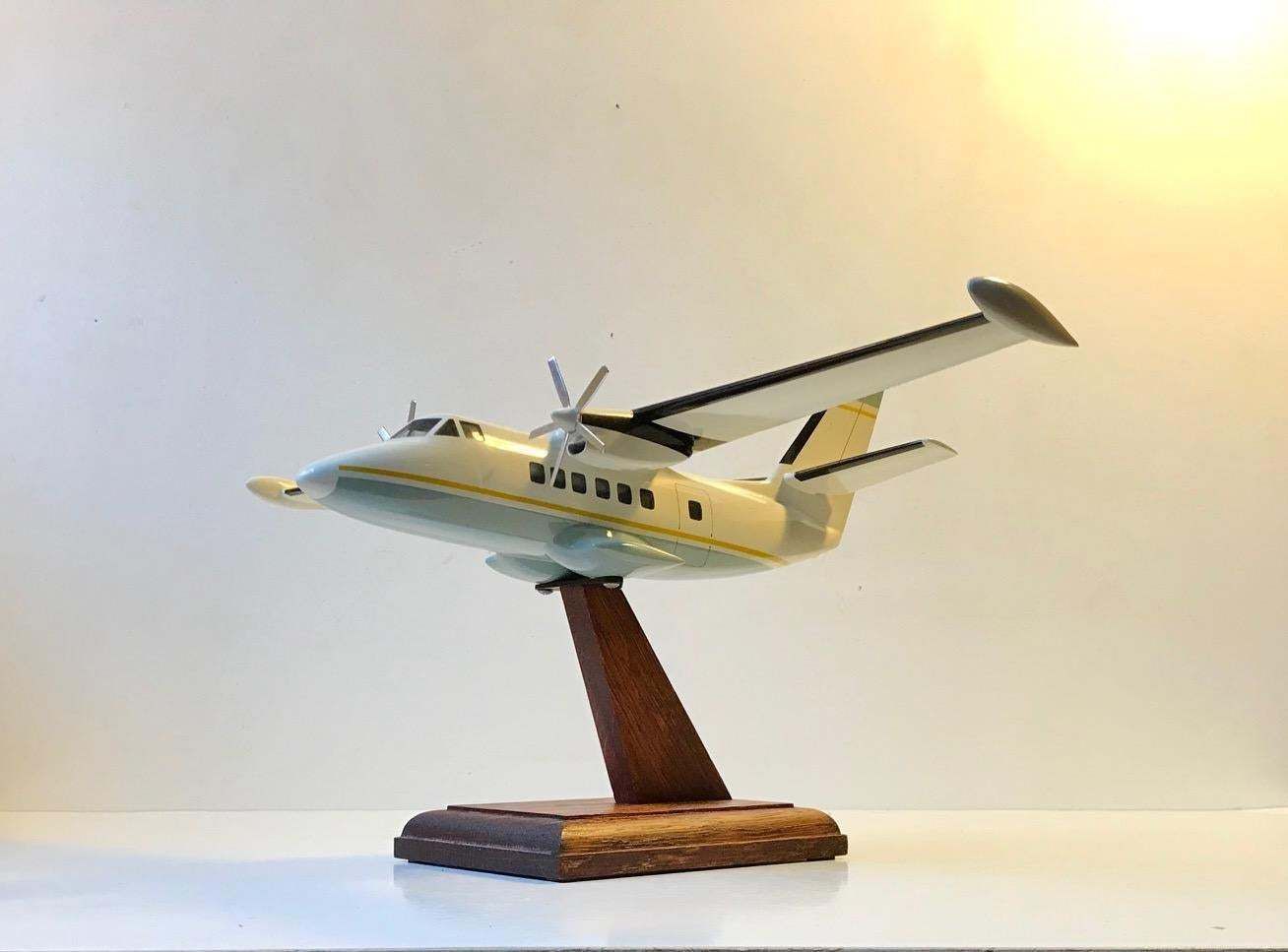 Vintage Desk Model Airplane   Private Jet, Scandinavia 1970s photo furniture