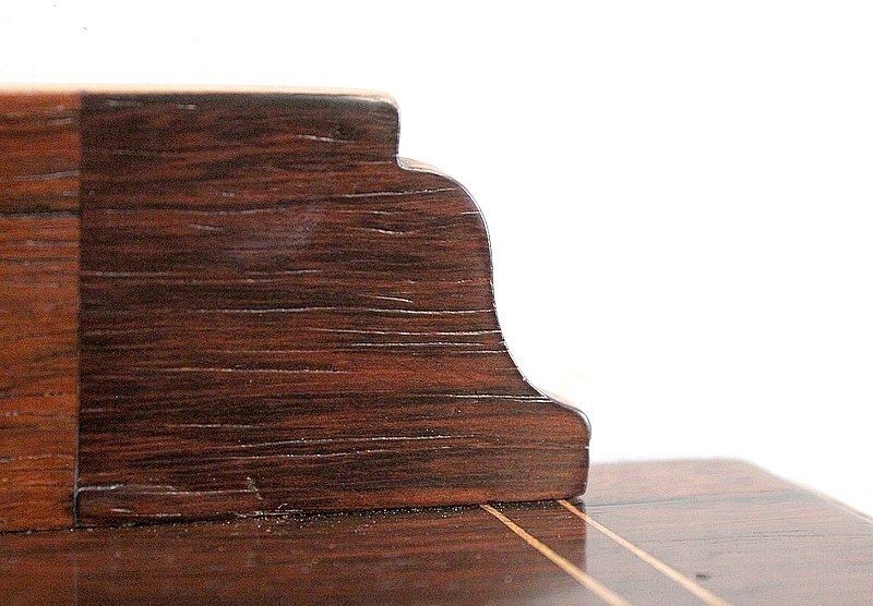 photo furniture Small Display Case In Rosewood Veneer   1920