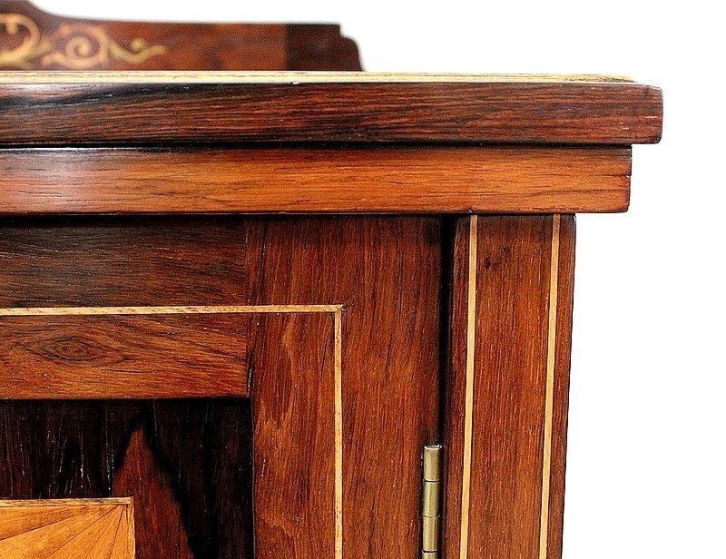 photo buy Small Display Case In Rosewood Veneer   1920