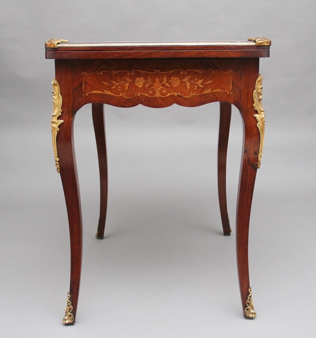 photo for sale 19th Century Kingwood Card Table