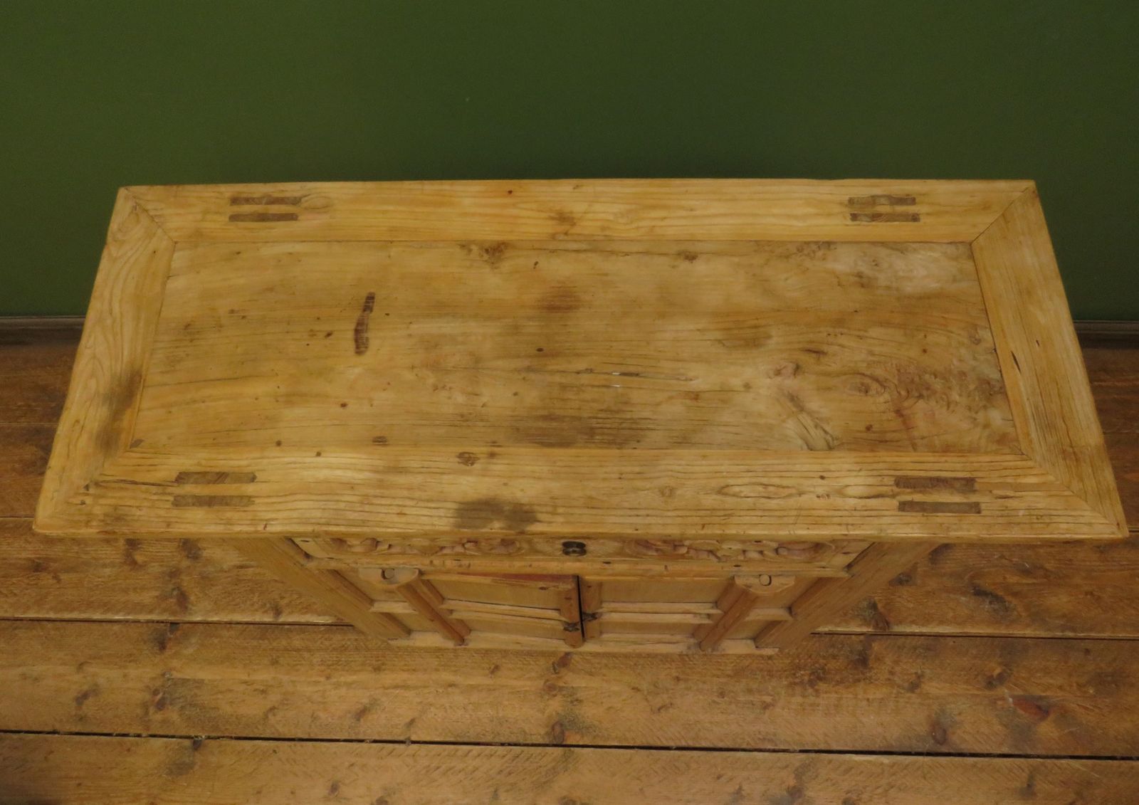 Antique Chinese Bleached Elm Altar Cabinet Late Qing Period 19 Th Century Cabinet photo vinterior