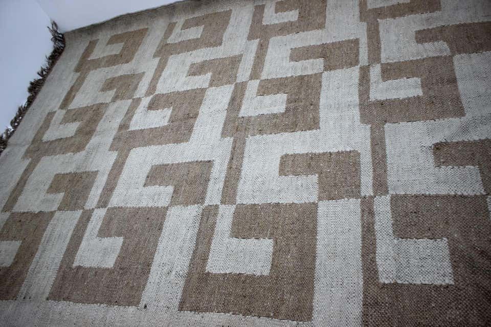 Midcentury Design Wool Carpet Rug / Carpet, 1980 photo for sale