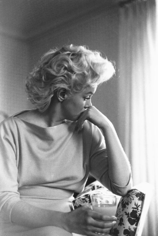 'Marilyn Candid Moment' Ed Feingersh Marilyn Monroe Oversize Silver Gelatin Print Unframed