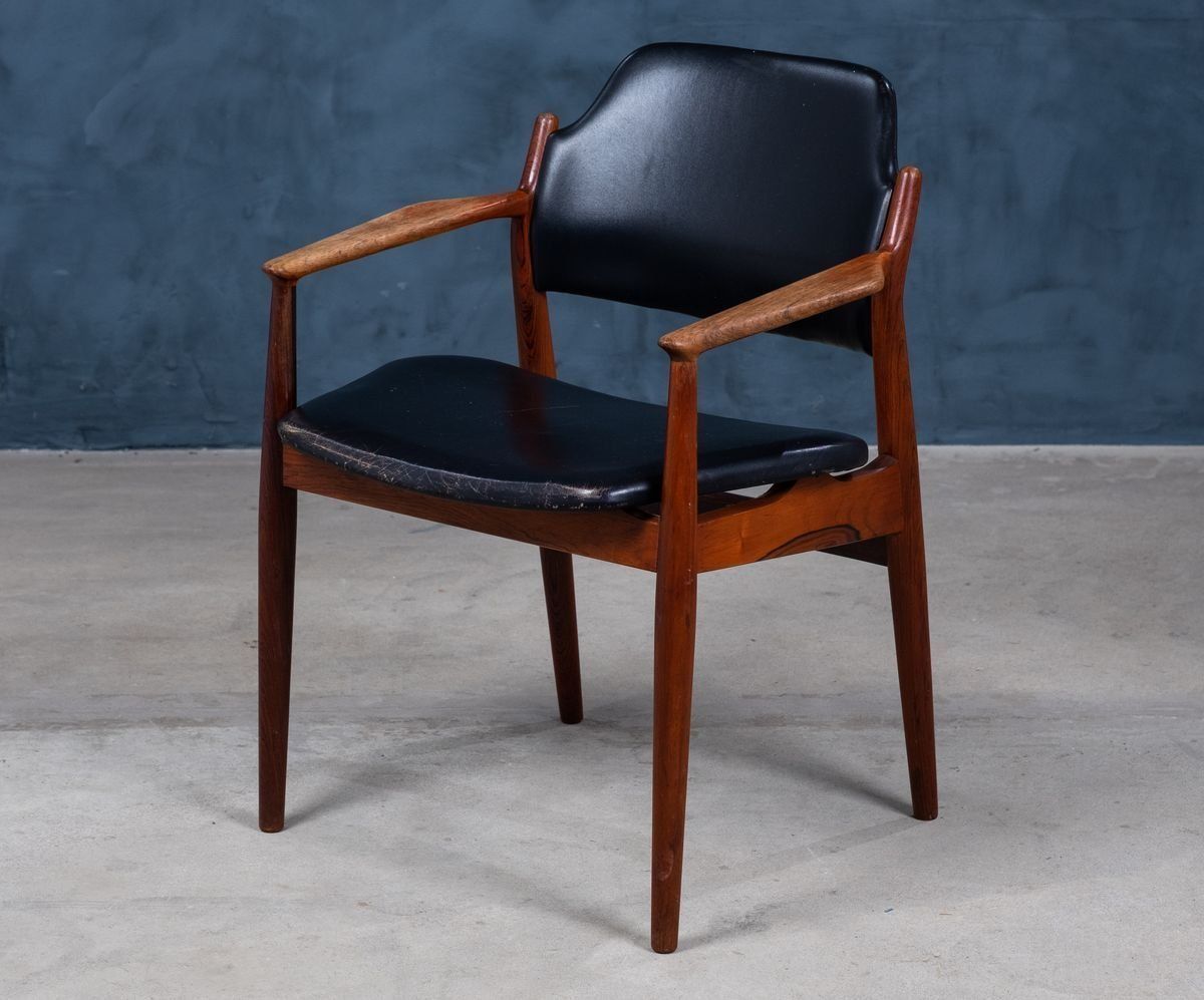 Mid Century Danish Rosewood Armchair By Arne Vodder, 1960s