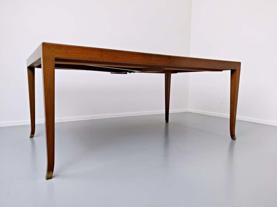 Extendable Dining Table By T.H. Robsjohn Gibbings For Saridis photo vinterior