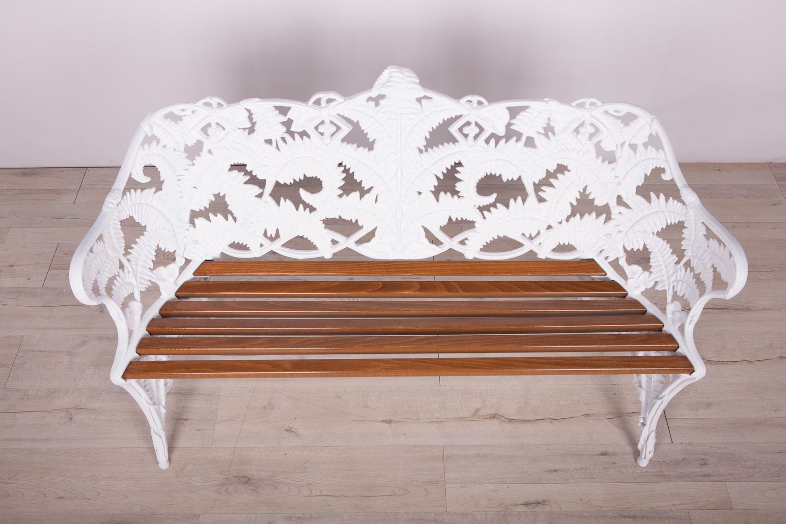 Swedish Garden Bench In Cast Iron From Melins, 1950s photo 2700.0
