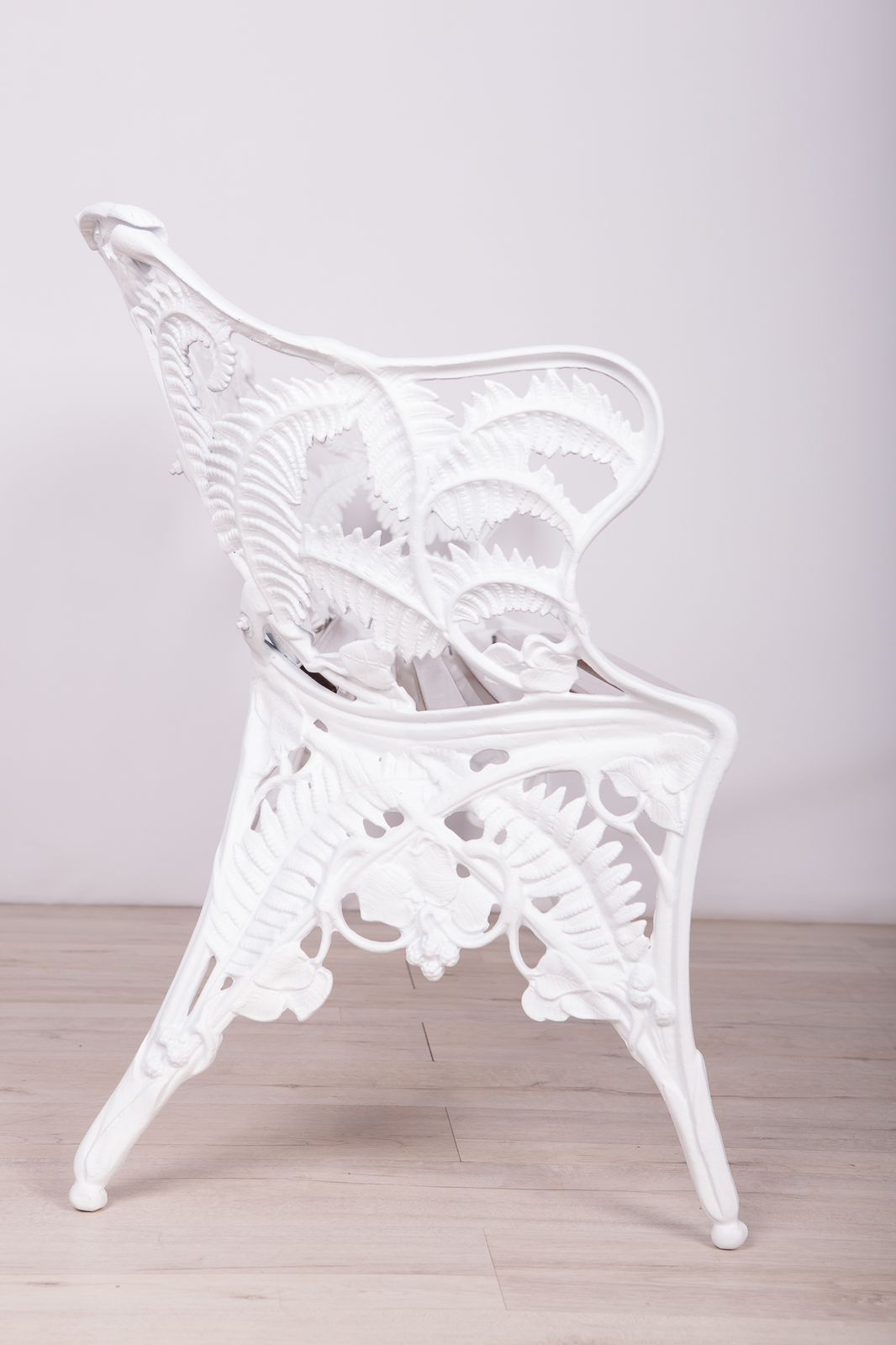 photo furniture Swedish Garden Bench In Cast Iron From Melins, 1950s