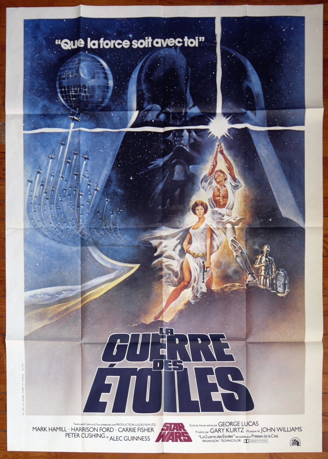 Movie Poster "Star Wars : A New Hope" George Lucas 1977 photo furniture