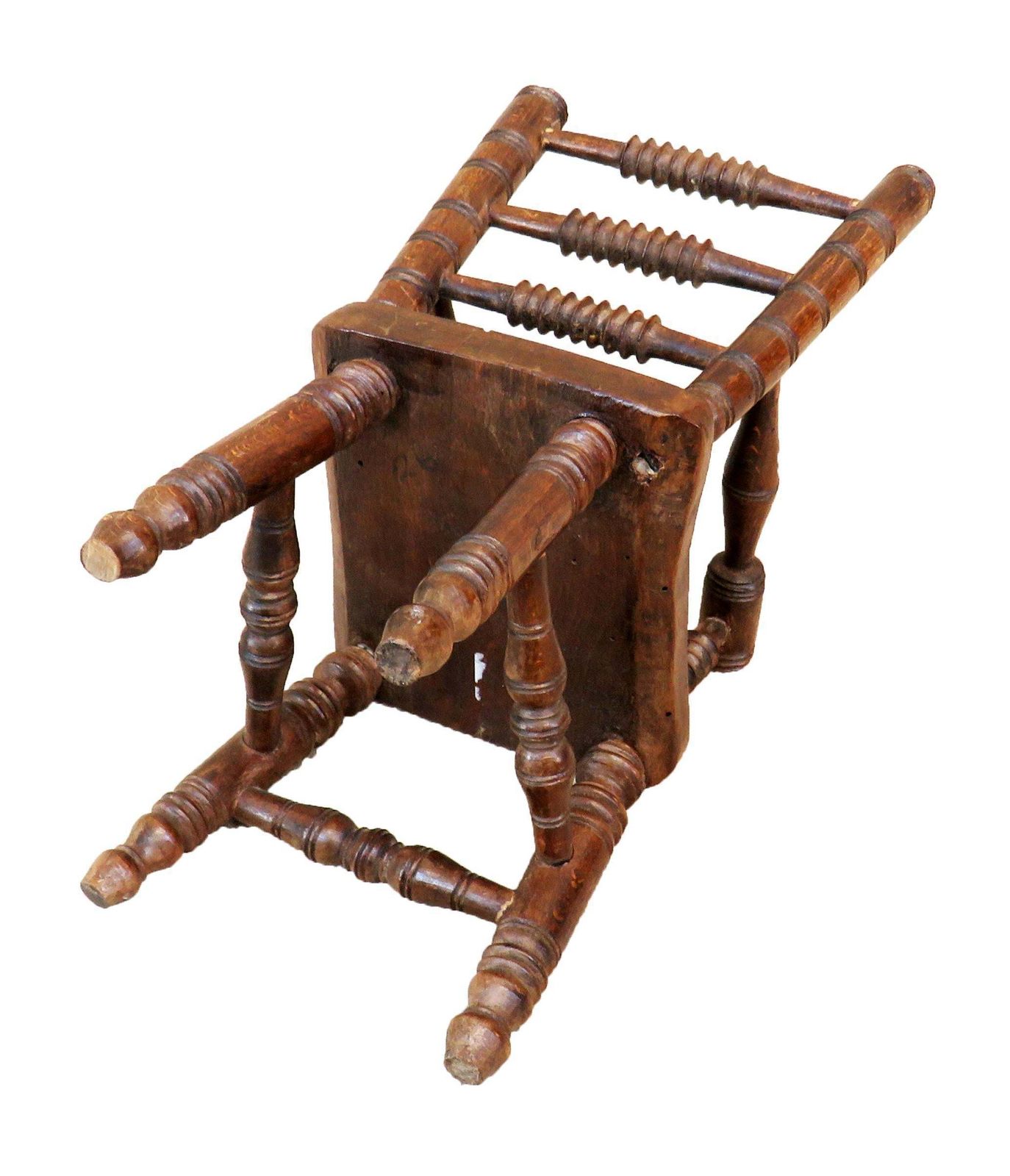 Miniature 19th Century Oak Kitchen Windsor Chair (England, Circa 1880) photo for sale