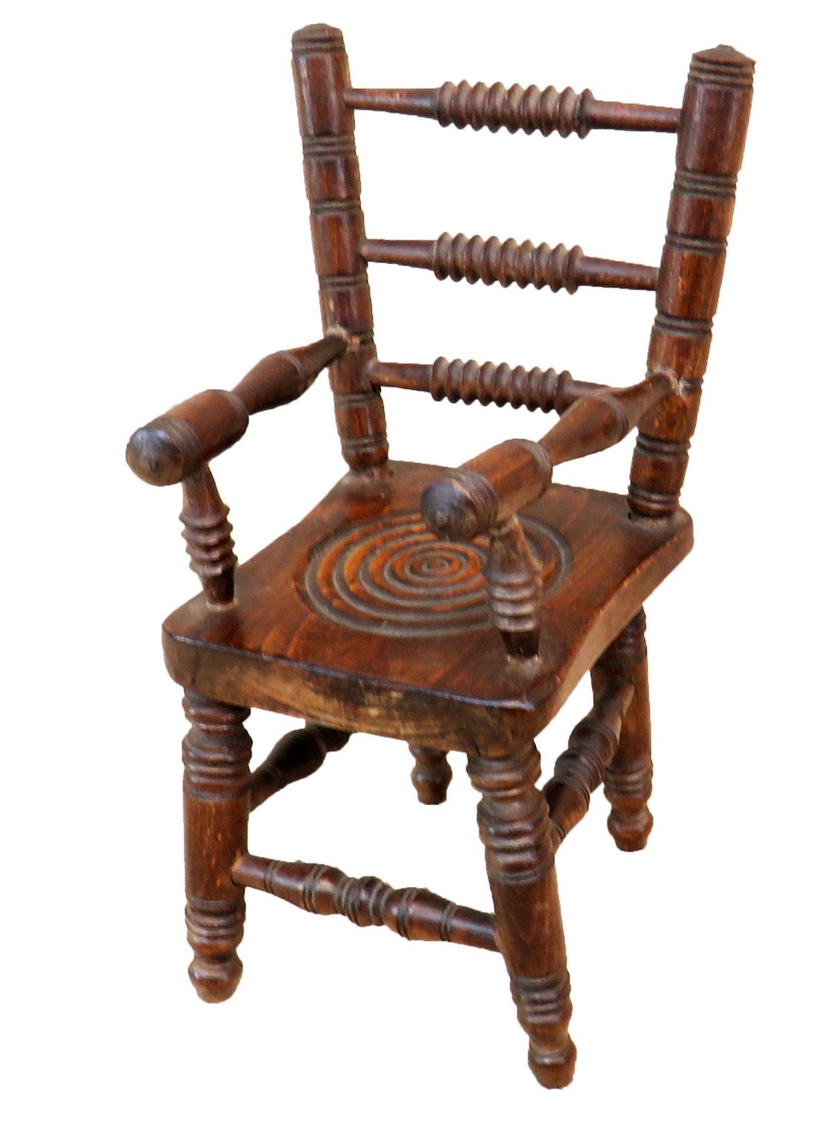Miniature 19th Century Oak Kitchen Windsor Chair (England, Circa 1880) photo buy